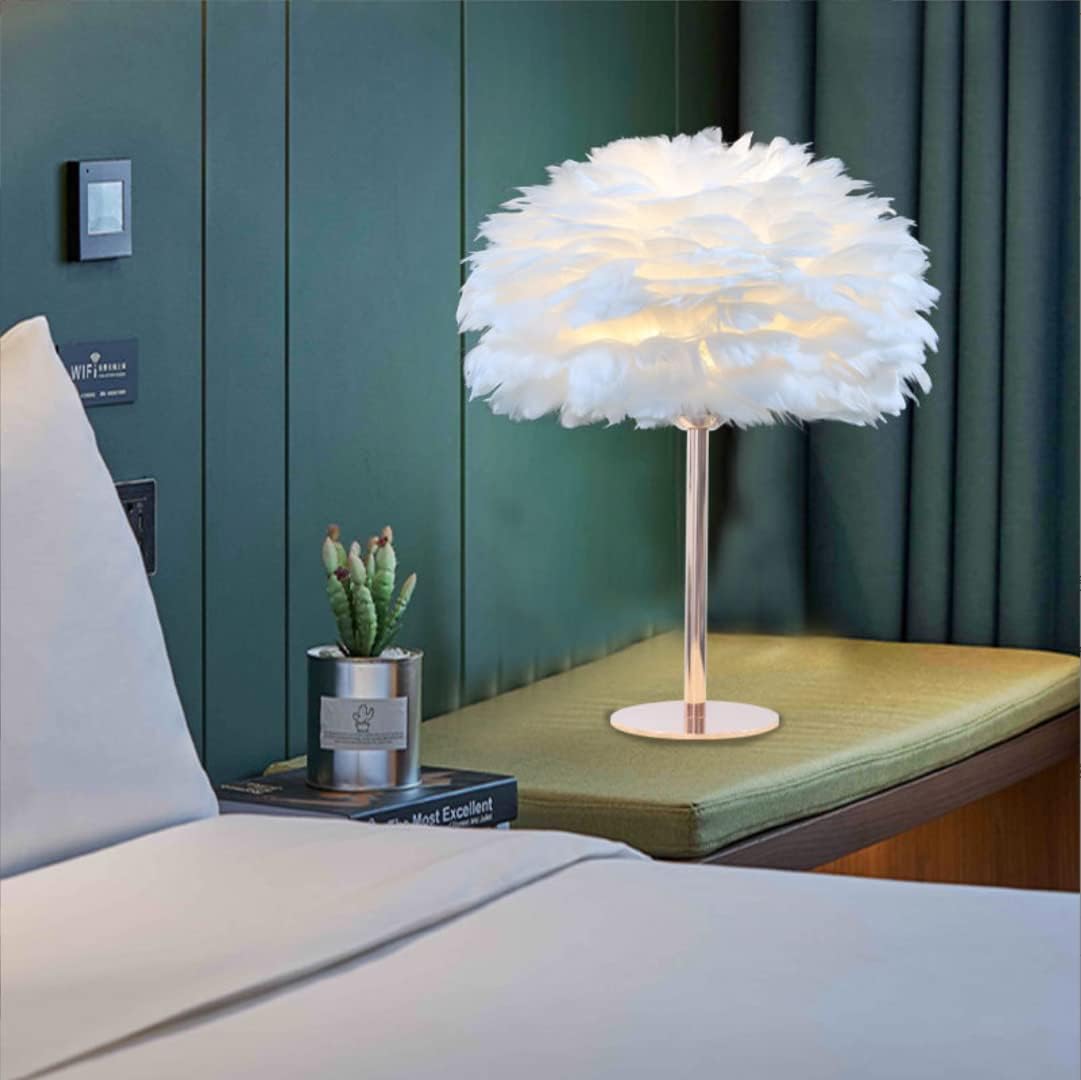Romantic Feather Lamp – Modern Elegance for Every Occasion!