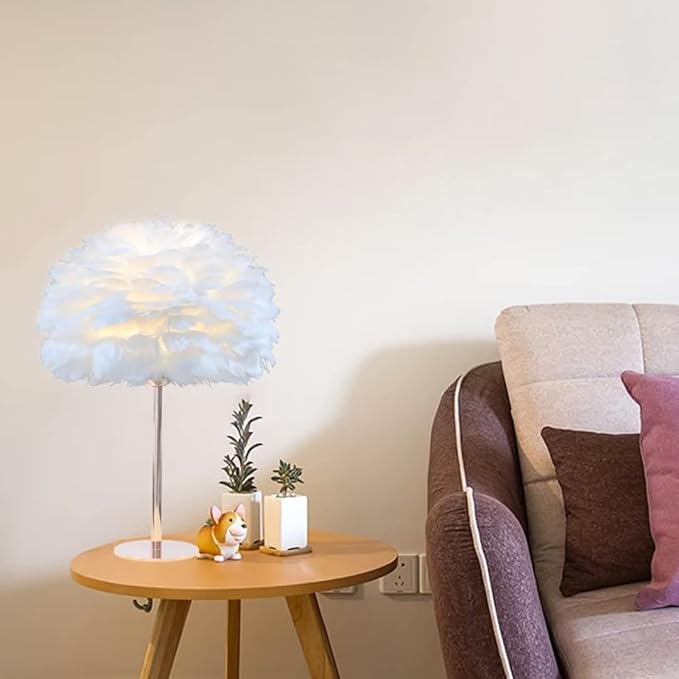 Romantic Feather Lamp – Modern Elegance for Every Occasion!