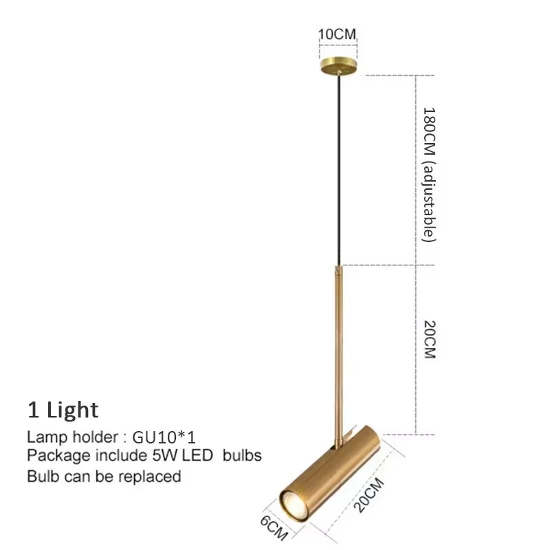 Minimalist LED Pendant Light Hanging Lamp for Bedroom Dining Room Kitchen Restaurant Chandeliers Pendant Lamp Bedside Spotlight
