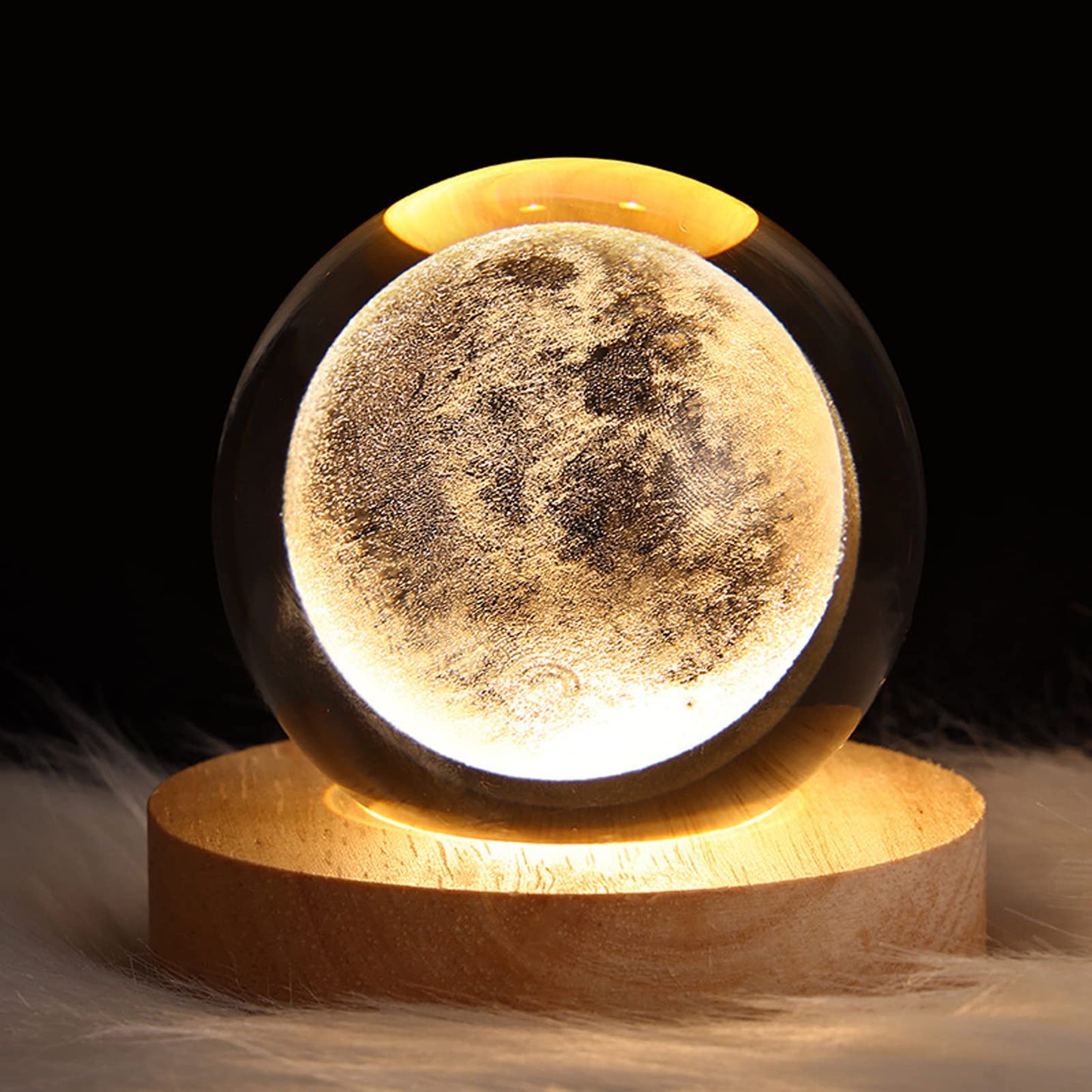 Enchanting 3D Crystal Galaxy Lamp – A Must-Have for a Home!