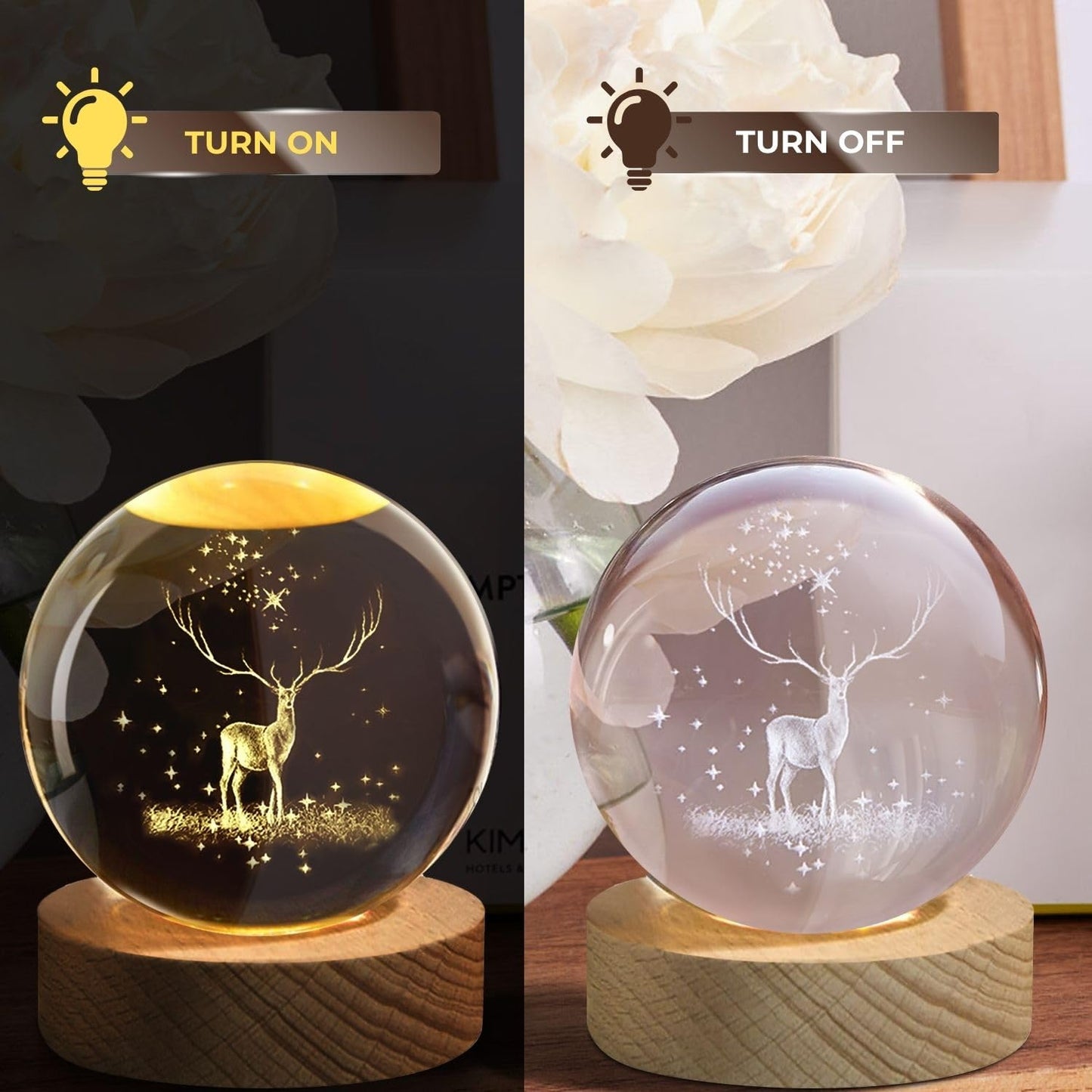 Enchanting 3D Crystal Galaxy Lamp – A Must-Have for a Home!