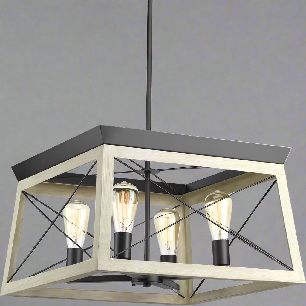 Uschi 4 - Light Dimmable Cage Chandelier