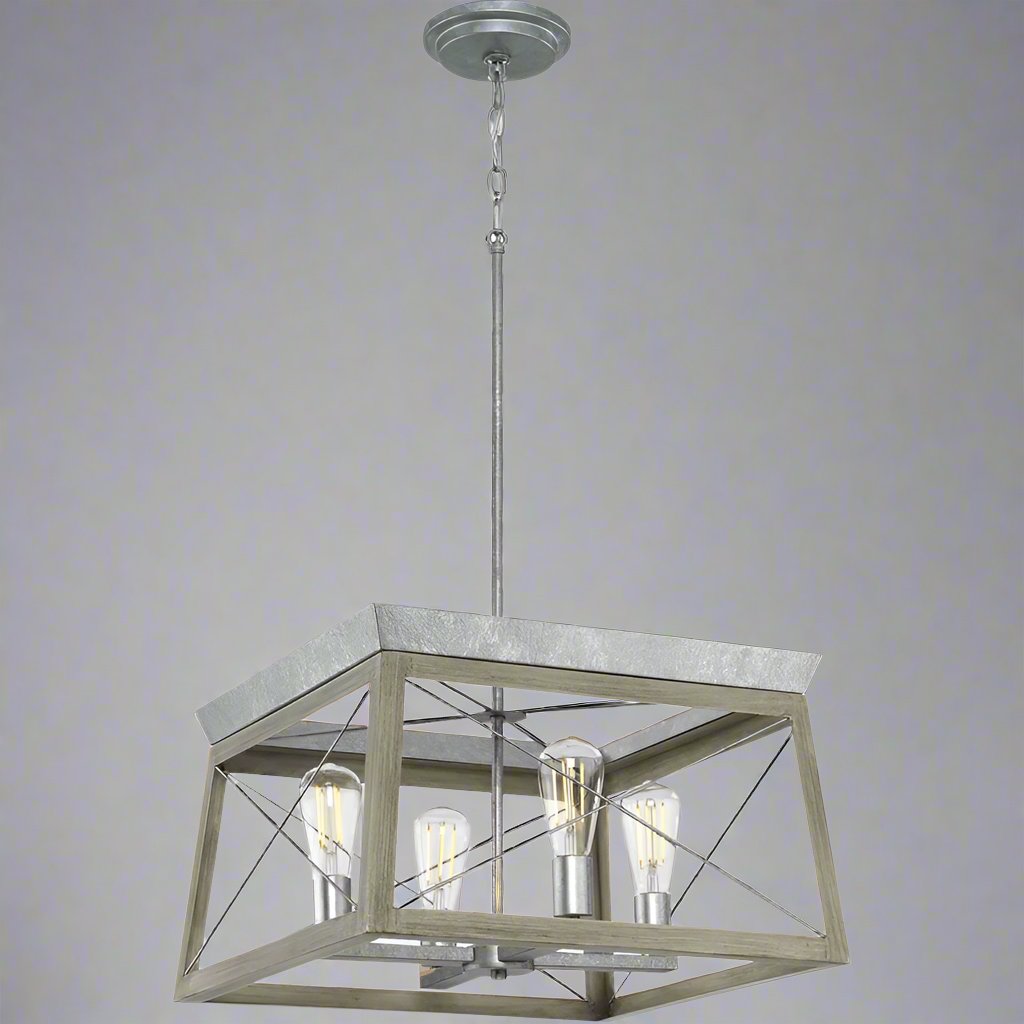 Uschi 4 - Light Dimmable Cage Chandelier