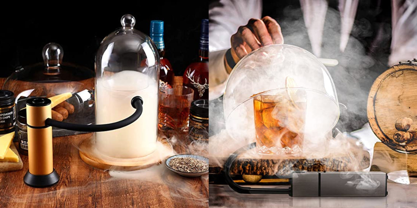 Premium Cocktail Smoker Kit – Elevate Your Whiskey & Cocktail Experience with Rich, Smoky Flavors!