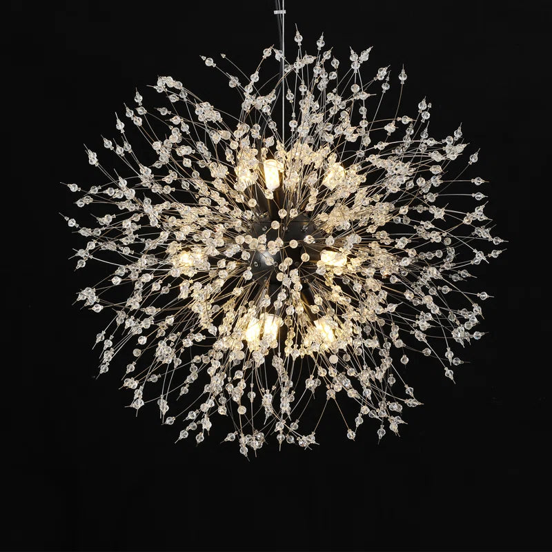 Lakeyah 9 - Light Dimmable Sputnik Sphere Chandelier