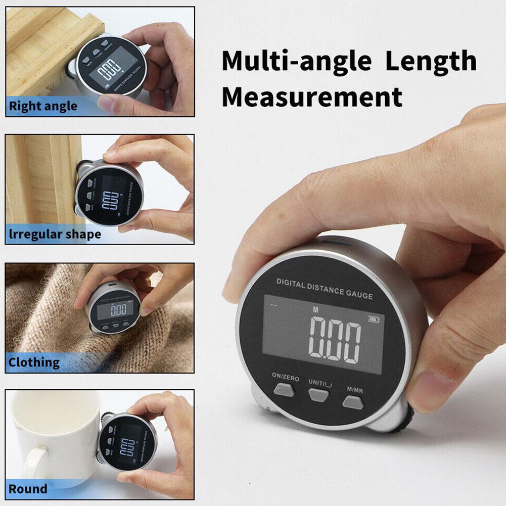 Smart Electric Ruler with HD Display – Measure Accurate Up to 99M with Ease